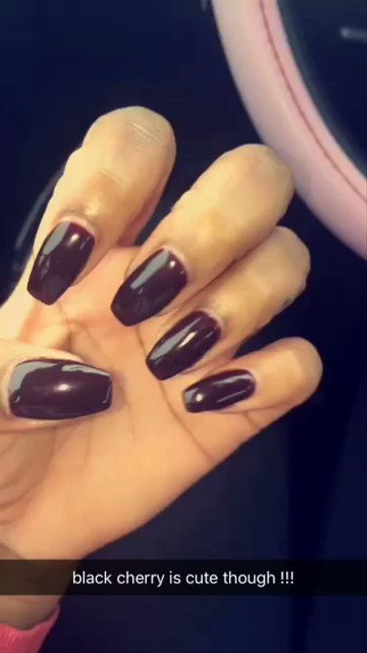 M Tv Nail - natural nail , coffin shape , gel polish . after acrylics were soaked off . $25 - Nail Salons Near Me - Lexington, Virginia
