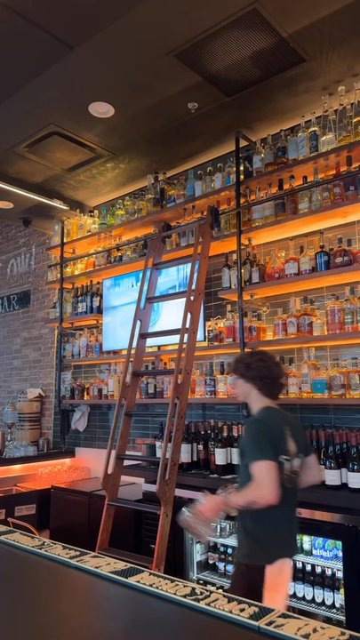 The Owl Bar  - Beautiful bar - Pizza Near Me - Frisco, Texas