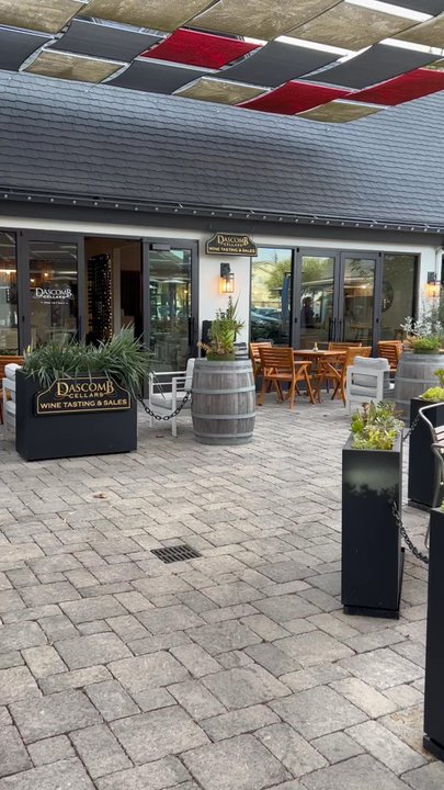 Joy Cafe - 3/1/25 Outdoor/ patio area, shared with other businesses, cute - Coffee & Tea Near Me - Solvang, California