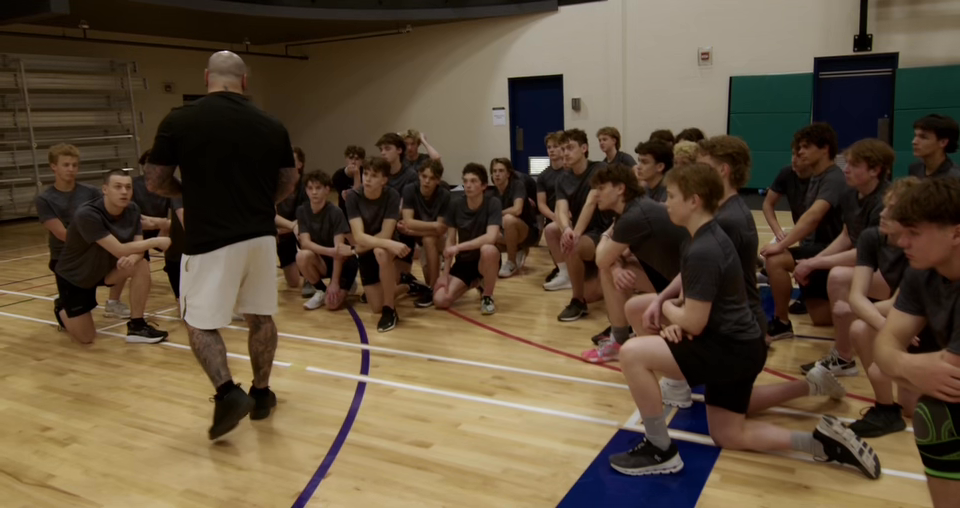 Robert Pambrun:  Leading Training Camp Fitness Sessions