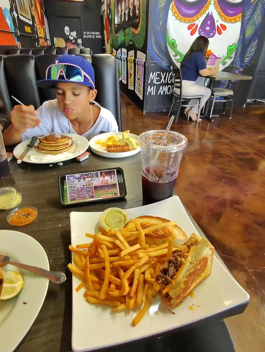 Chido Mx - Tasting the birria grilled cheese - Mexican Near Me - Goodyear, Arizona