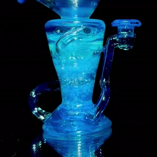 Preview pic of Capt’n Cronic - Faceted Double-uptake Refined Klein Recycler - Meta-Terrania/Neptune - 10mm Female