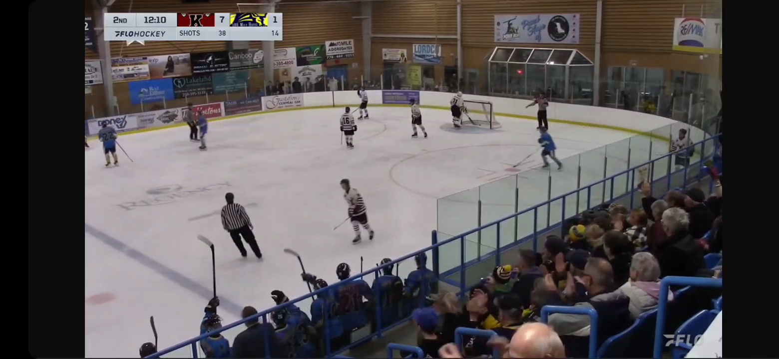 Kieran Kitteringham's First KIJHL Goal: Power and Precision!