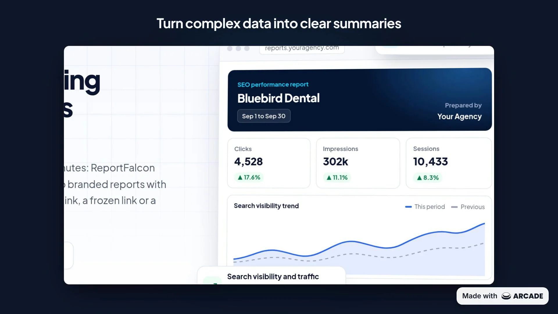 SEO Reporting Tool for Agencies image 1