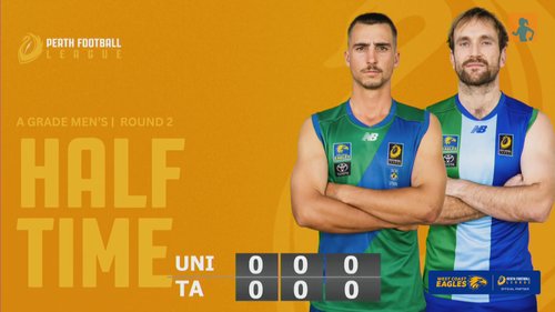 Replay: University vs Trinity Aquinas (A Grade Men | Round 2)