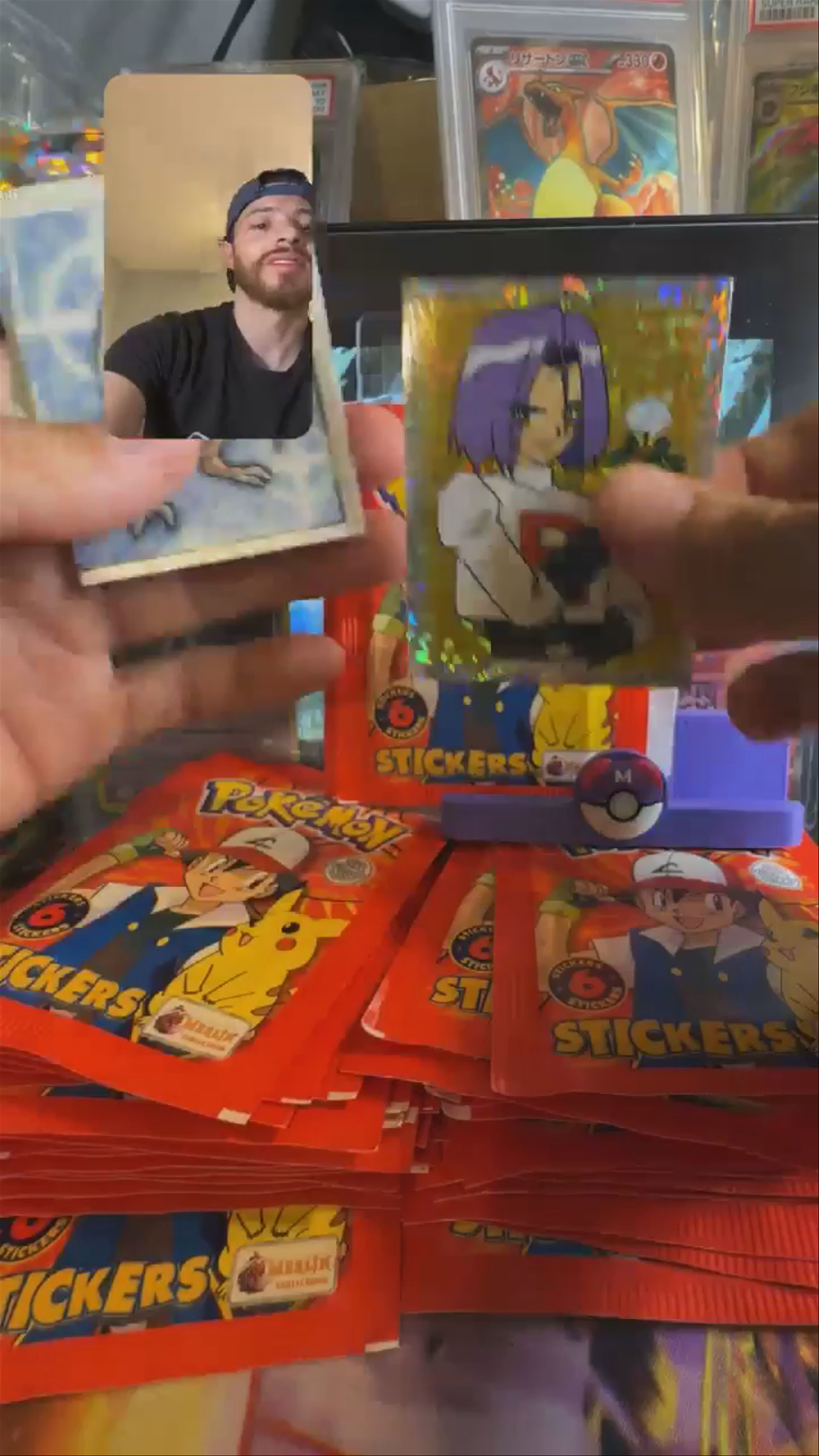 God Pack!!! Merlin Stickers!