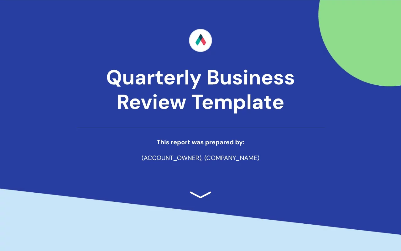 Preview of Quarterly Business Review (QBR) Template