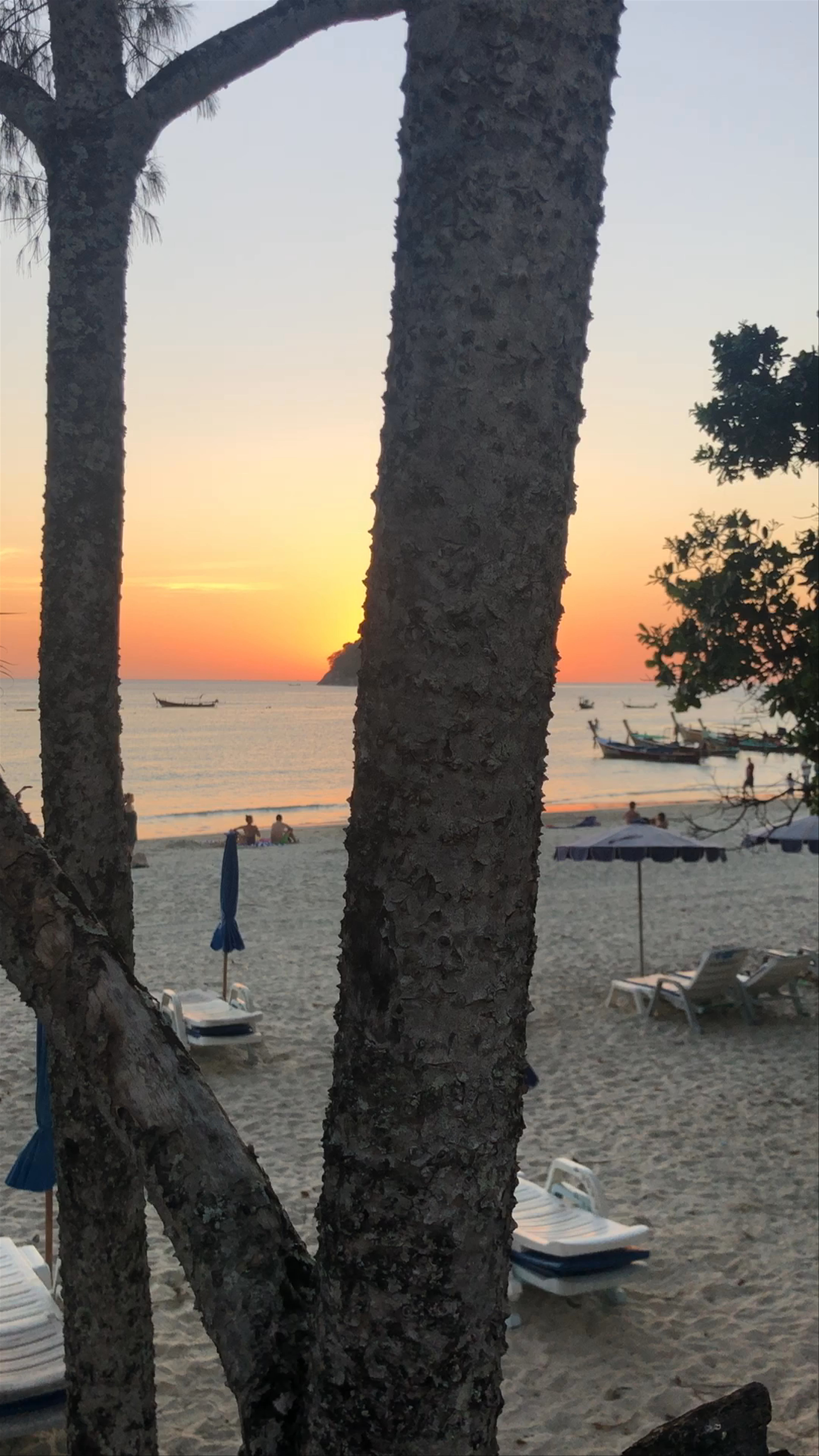 Kata Beach Sunset Serenity in Phuket, Thailand