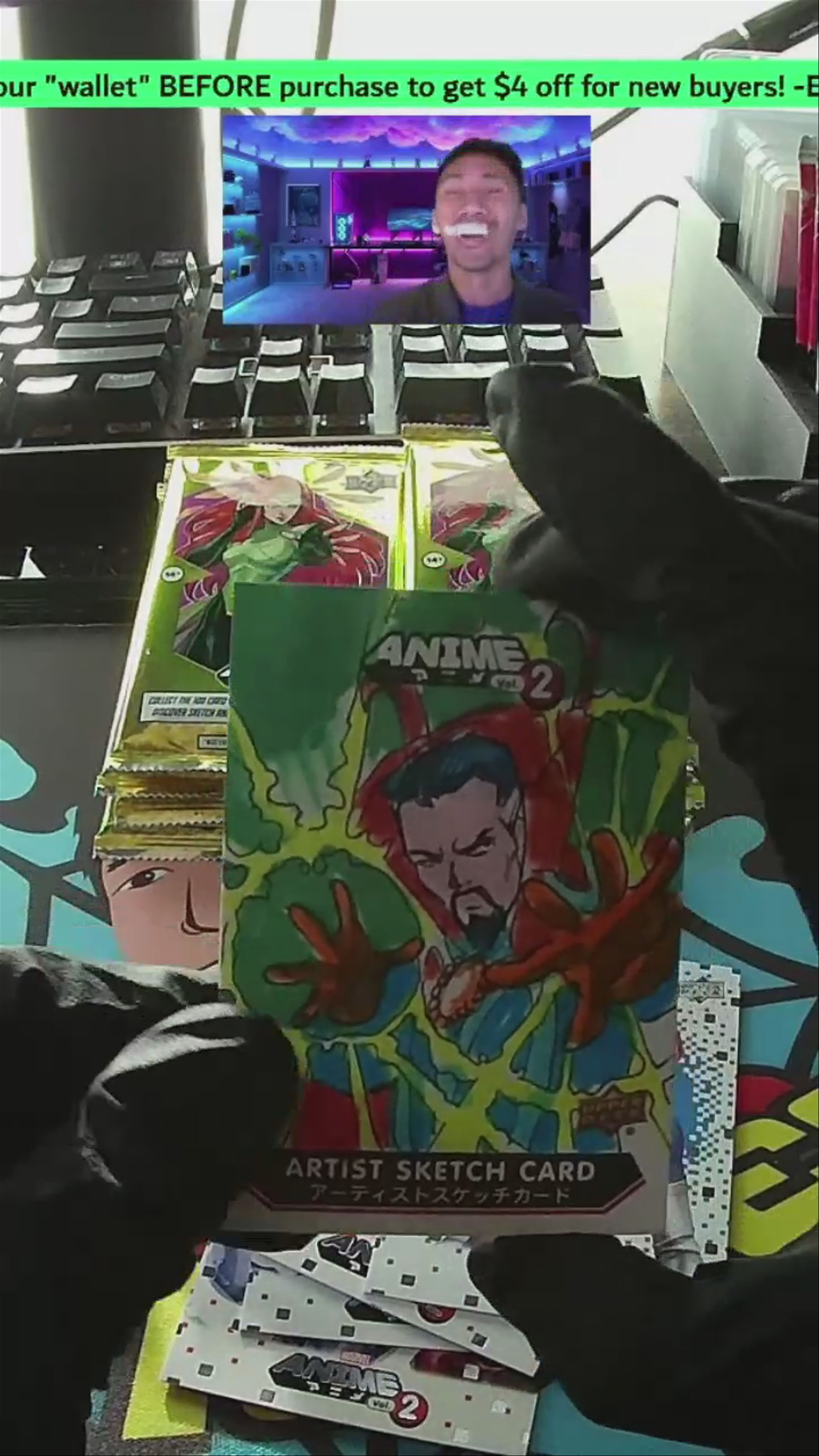 Case hit! DR STRANGE sketch!!