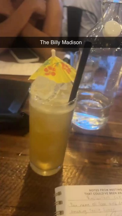 The Lakeside Tavern - the Billy Madison drink was very smooth and you can taste the alcohol but it wasn't over powering I loved it - Cocktail Bars Near Me - Chelan, Washington