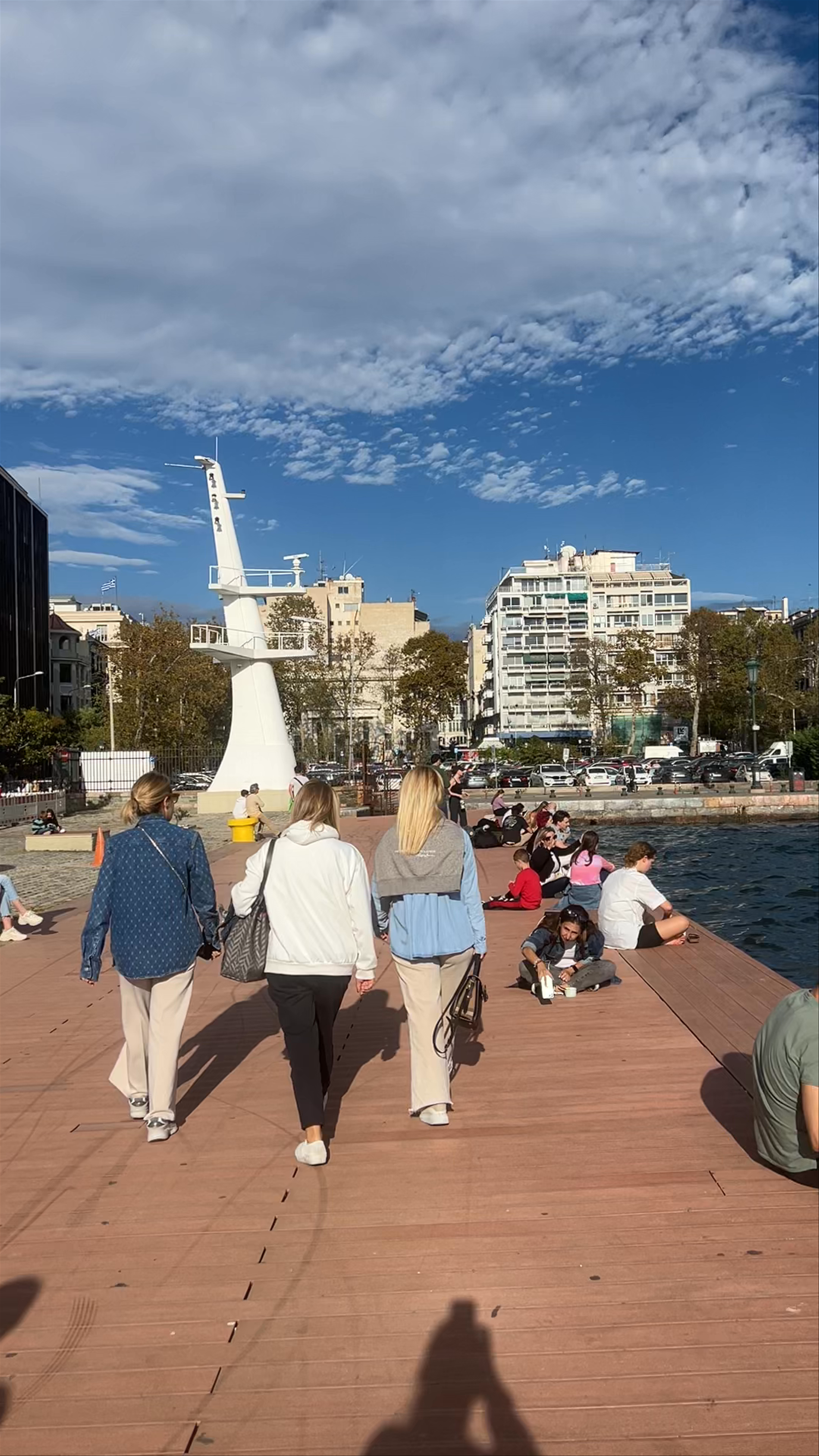 Seaside Stroll at Thessaloniki Port, Greece