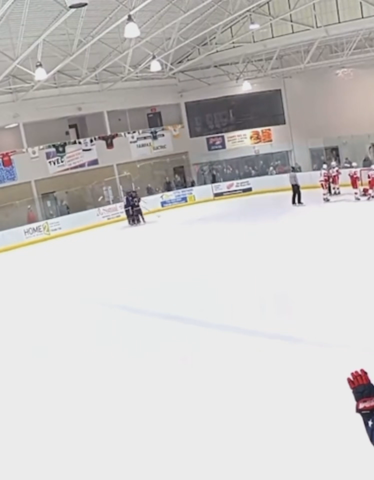 Colton Matracia Joins the Rush and Hacks Away 4 Times for Goal vs. Belle Tire | Ohio Blue Jackets 13U AAA