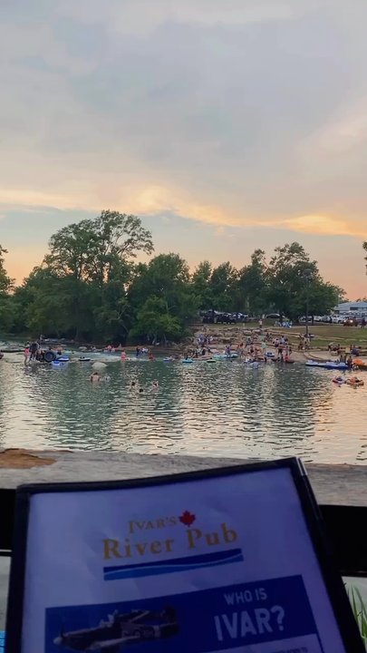 Ivar's River Pub - Beautiful view of river - American Near Me - San Marcos, Texas