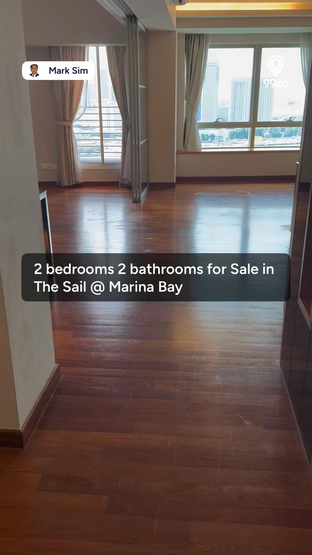 undefined of 1,033 sqft Apartment for Sale in The Sail @ Marina Bay