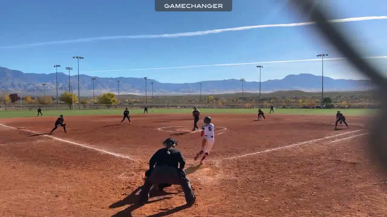 Watch "Single to lead off the inning" Olivia Boswell's Softball