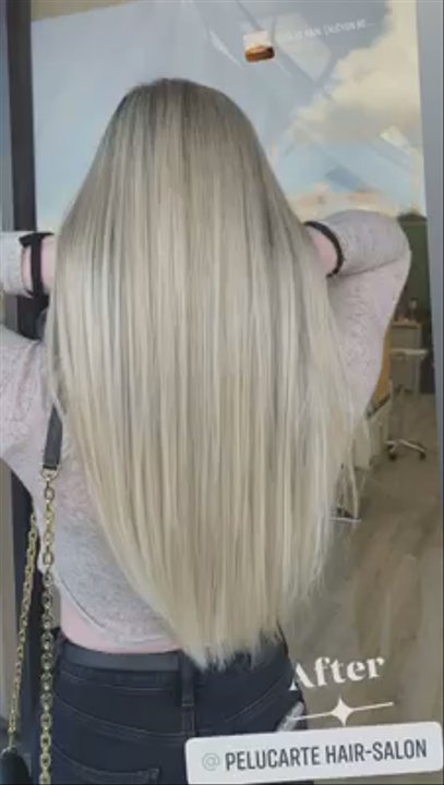PelucArte - Very light blonde balayage - Hair Salons Near Me - Medley, Florida