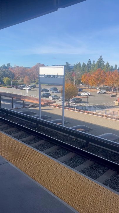 BART - Concord Station - Metro Stations Near Me - Concord, California