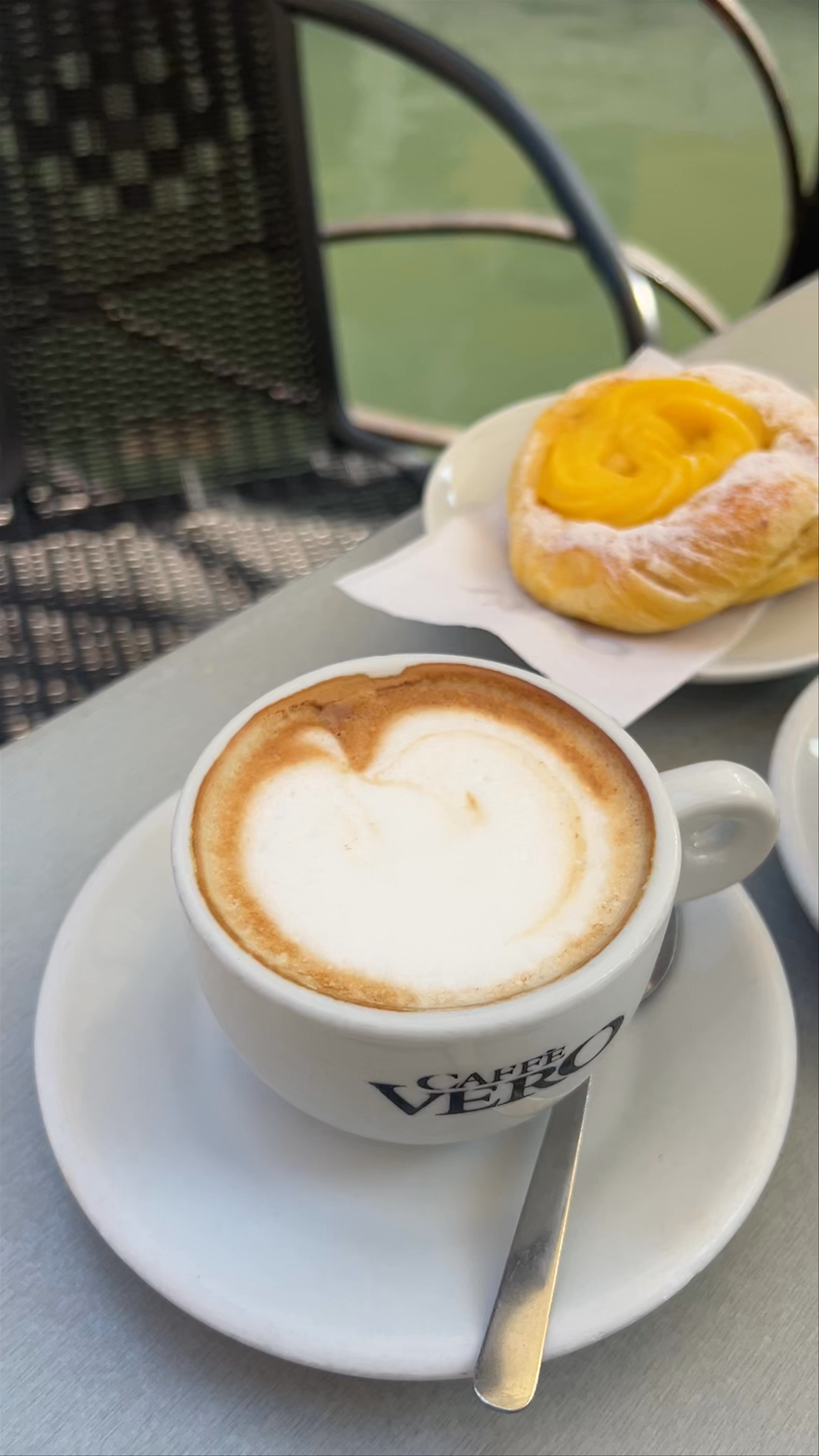 Morning Coffee and Pastry by the Canal at Pasticceria Rio Marin, Venice