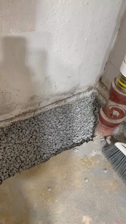 Premier Basement Waterproofing - This is before concrete was poured. - Waterproofing Near Me - Lunenburg, Massachusetts
