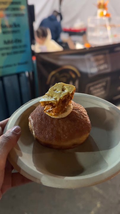 SoDo Donuts - Burnt honey cream - Donuts Near Me - Berkeley, California