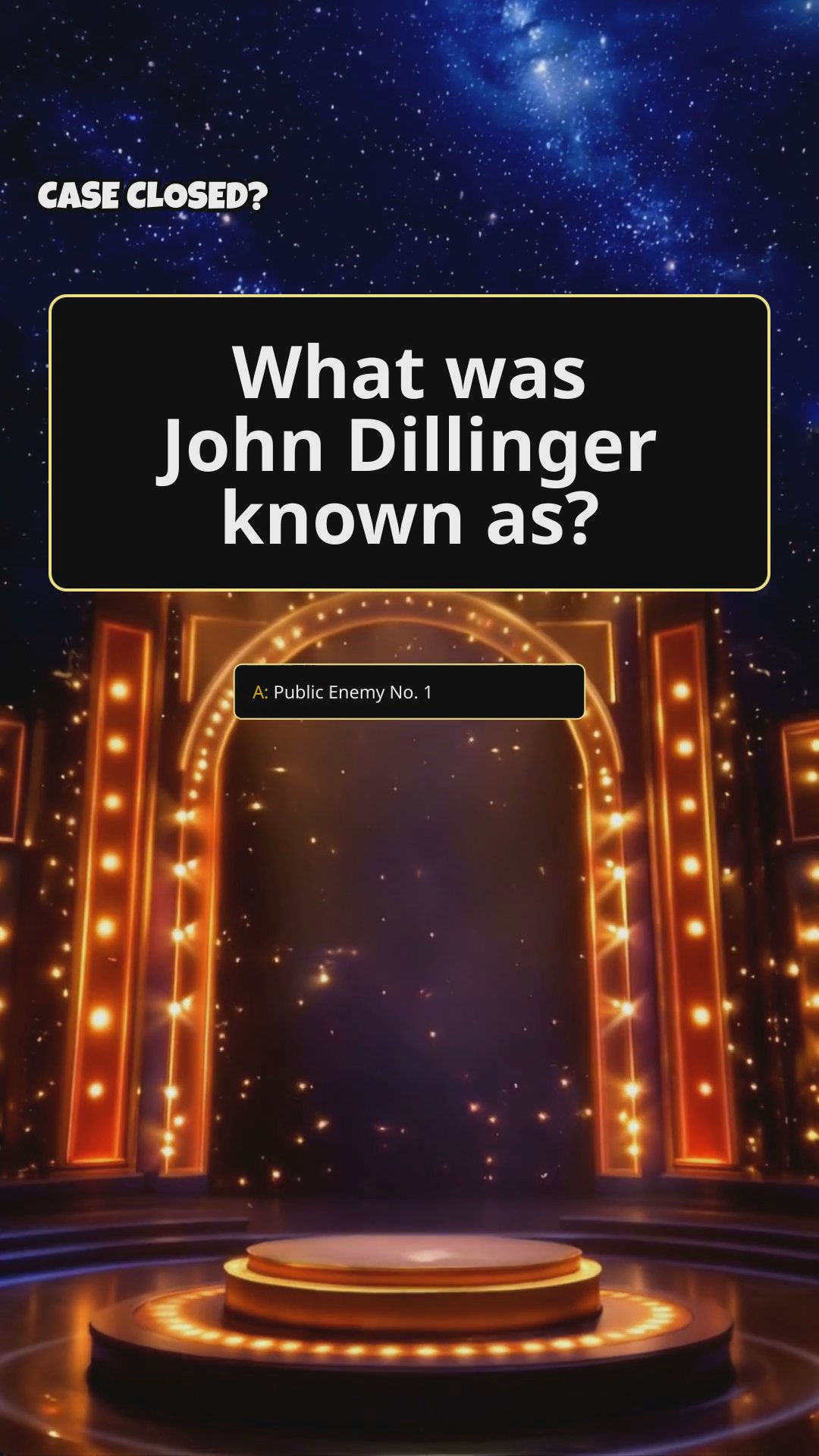 John Dillinger: Public Enemy Number One