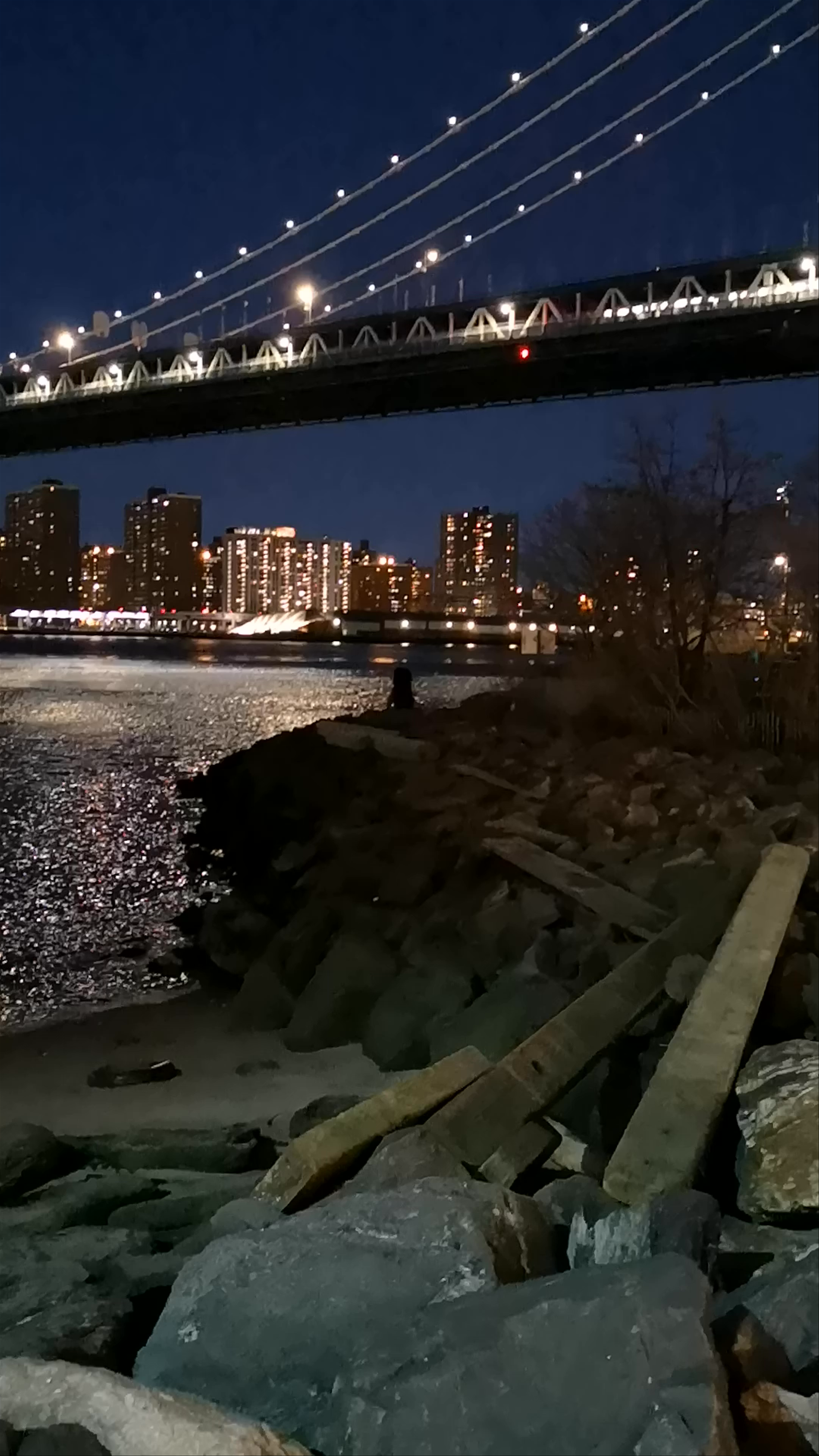 Brooklyn Bridge Nighttime Stroll | Iconic NYC Skyline Views