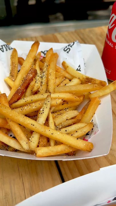 Smash N Wings - Cajun fries, Coke and double patty classic - Burgers Near Me - Dearborn, Michigan
