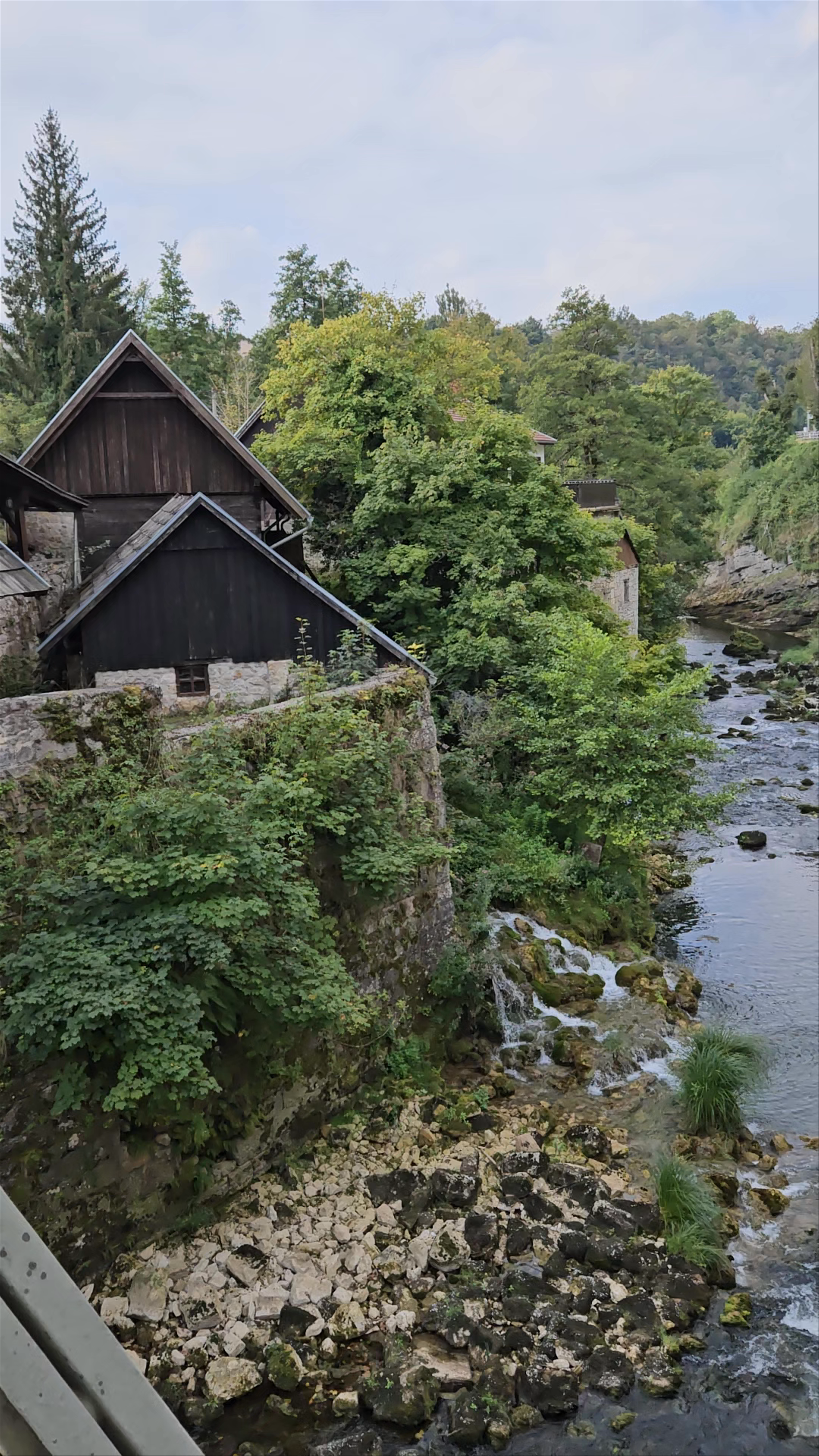 Rastoke waterfalls