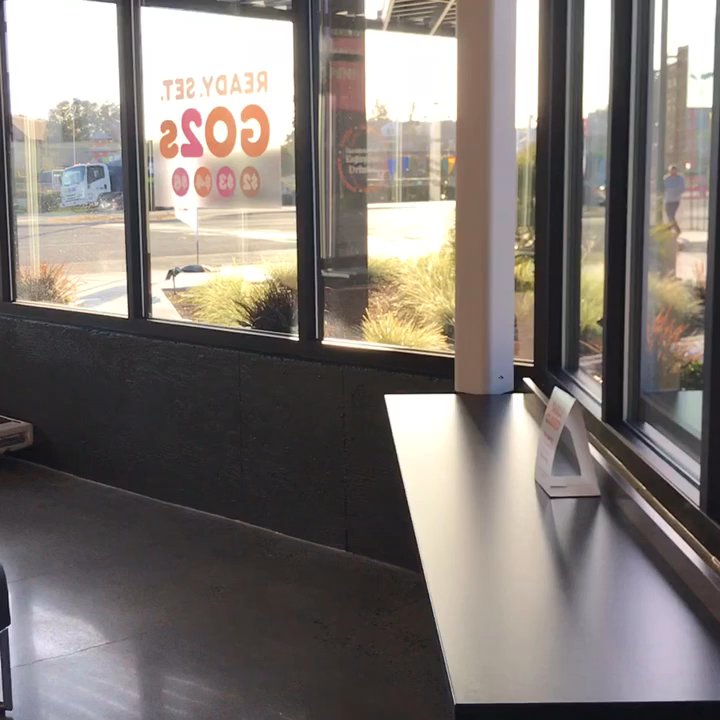 Dunkin' - Inside of the store. - Donuts Near Me - Sunnyvale, California