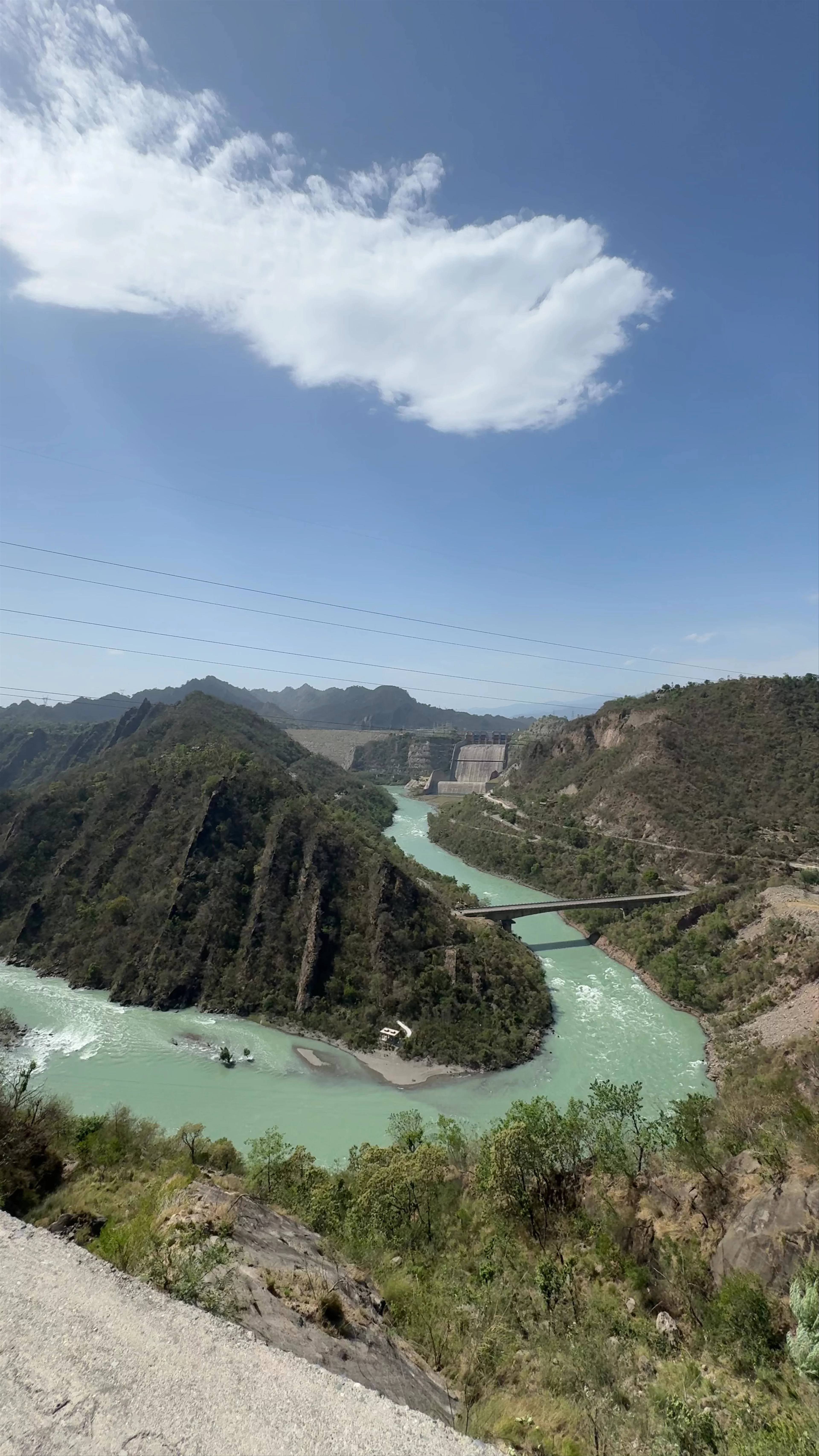View Point Ranjit Sagar Dam