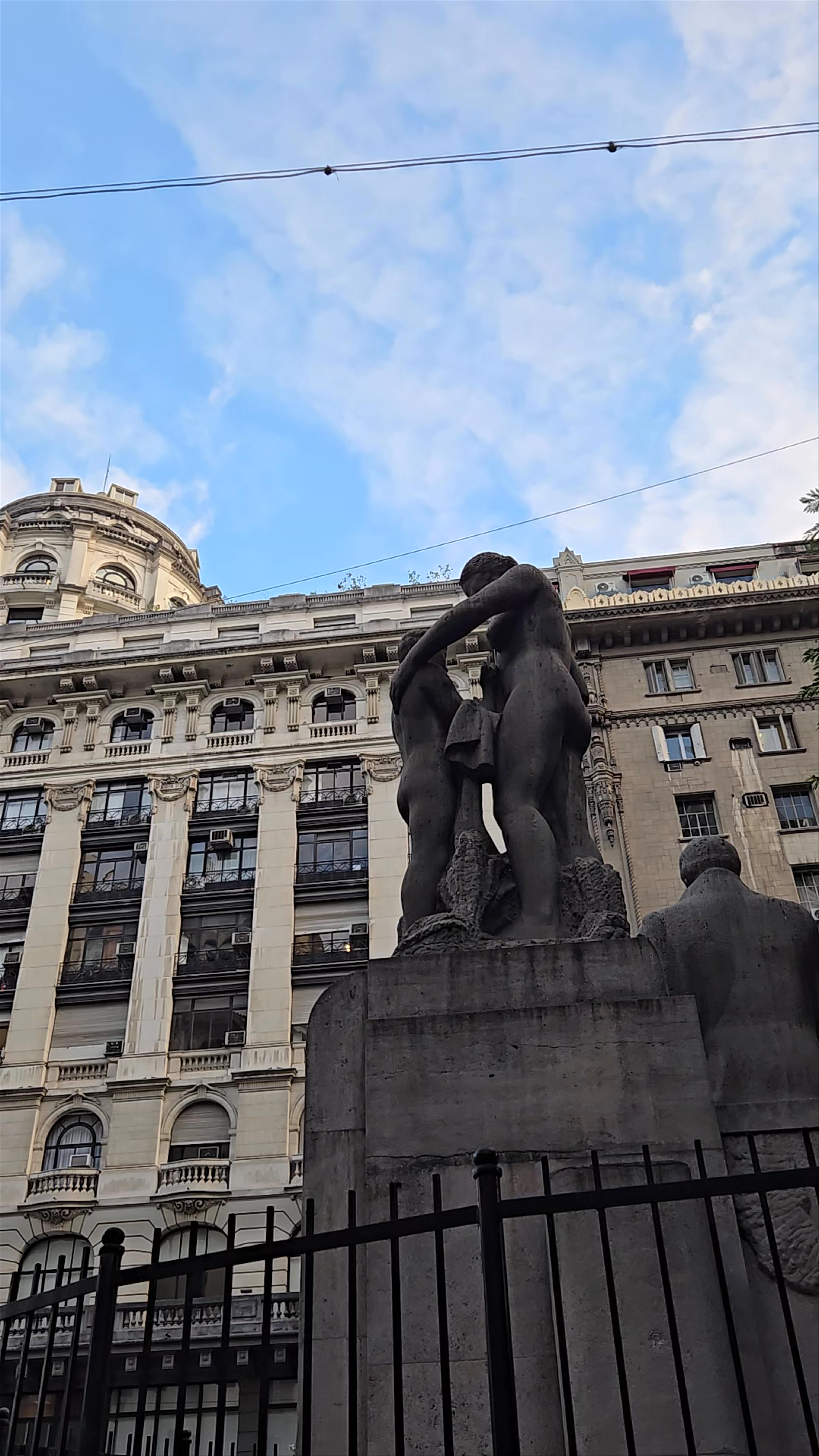 Historic Cityscape and Sculptural Art in Florida, Buenos Aires