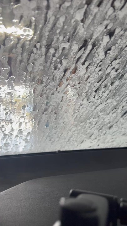 ARCO - Inside the car during the wash - Gas Stations Near Me - Concord, California
