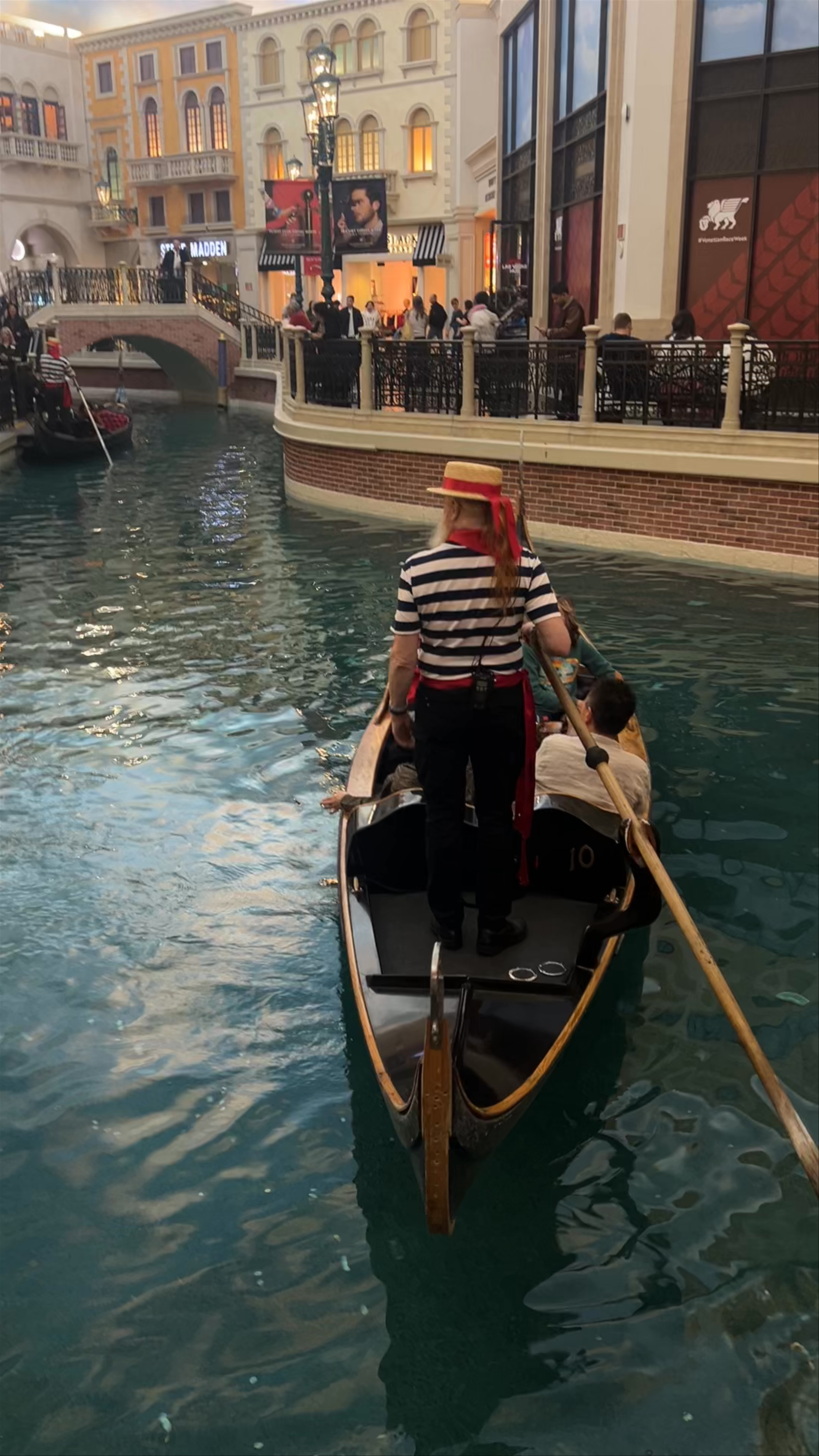 Gondola Rides at the Venetian