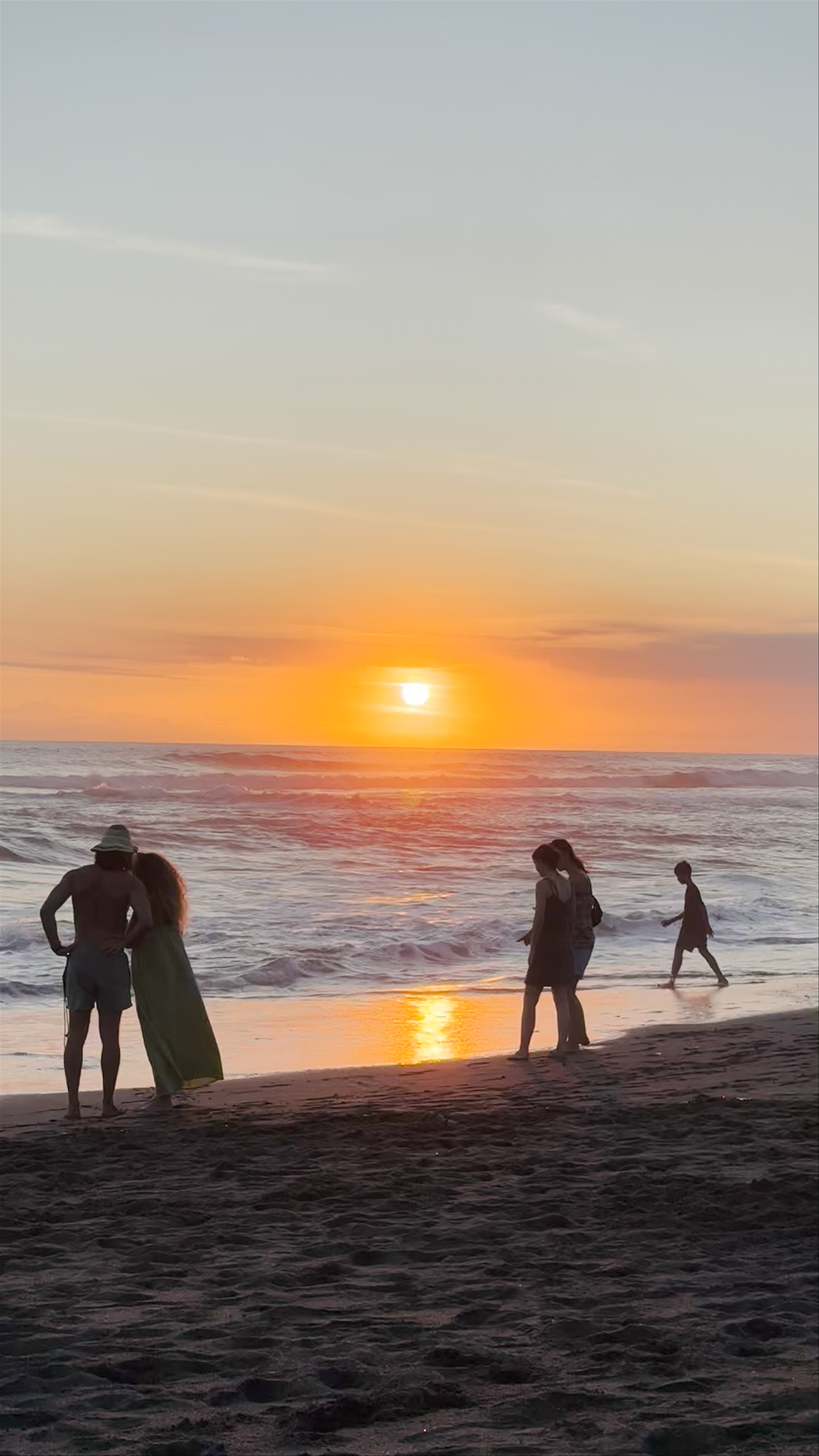 Pererenan Beach Sunset Stroll in Bali: Tranquil Coastal Escape