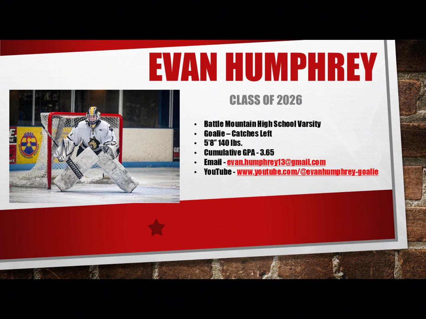 Evan Humphrey: Puck Magnet