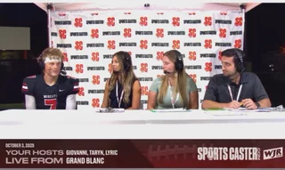 Video thumbnail for video titled GRAND BLANC SHUTOUT V LAPEER ON SENIOR NIGHT