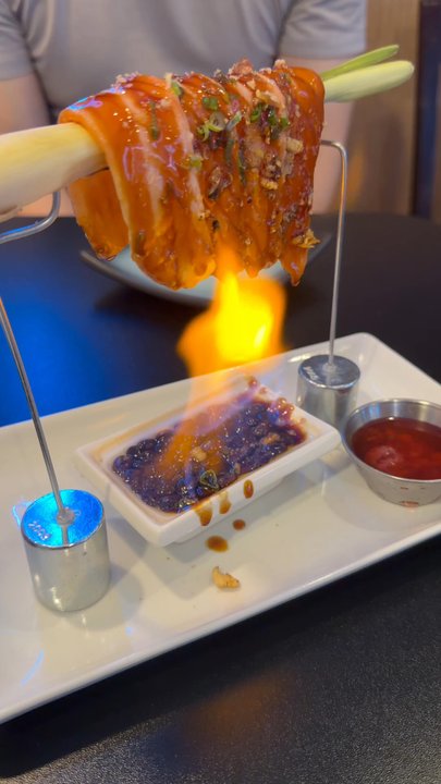 Umai - Salmon on fire - Japanese Near Me - Braintree, Massachusetts