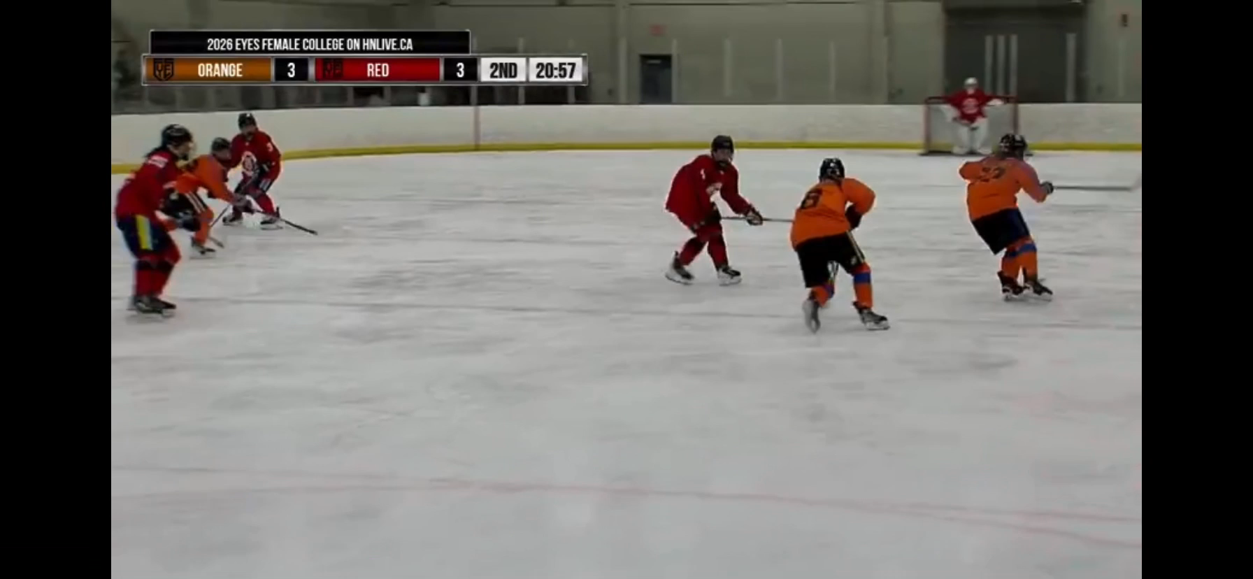 Elliya Klaus Scores a 2-on-0 Goal at Eyes BC Showcase