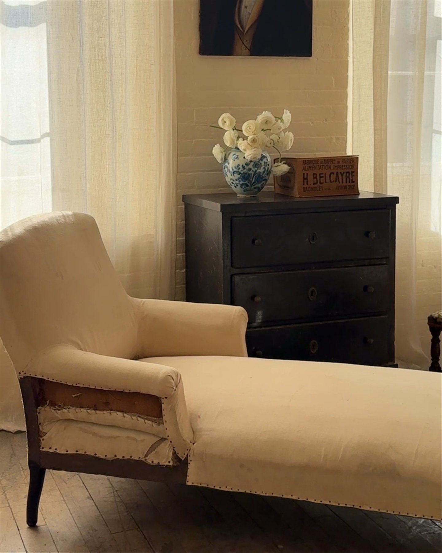 Deconstructed Napoleon III Chaise
