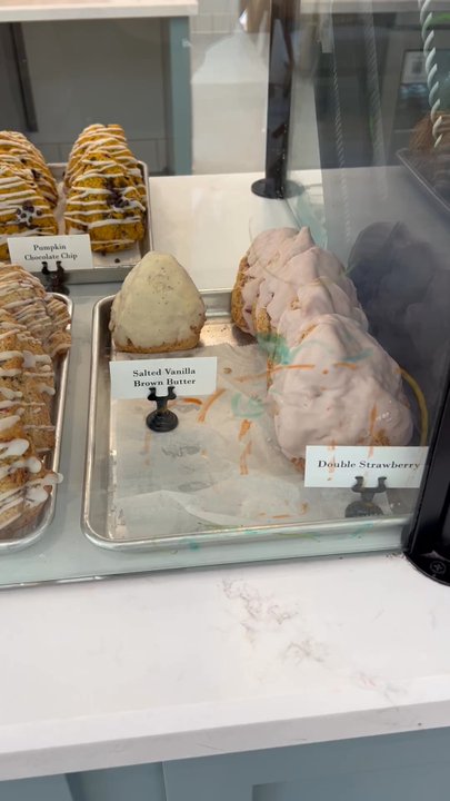 The Crafted Scone - Current flavors as of October 2024 - Bakeries Near Me - Temecula, California