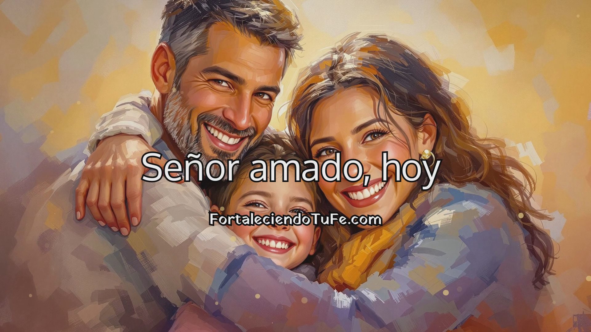 Oración de gratitud por la reconciliación familiar