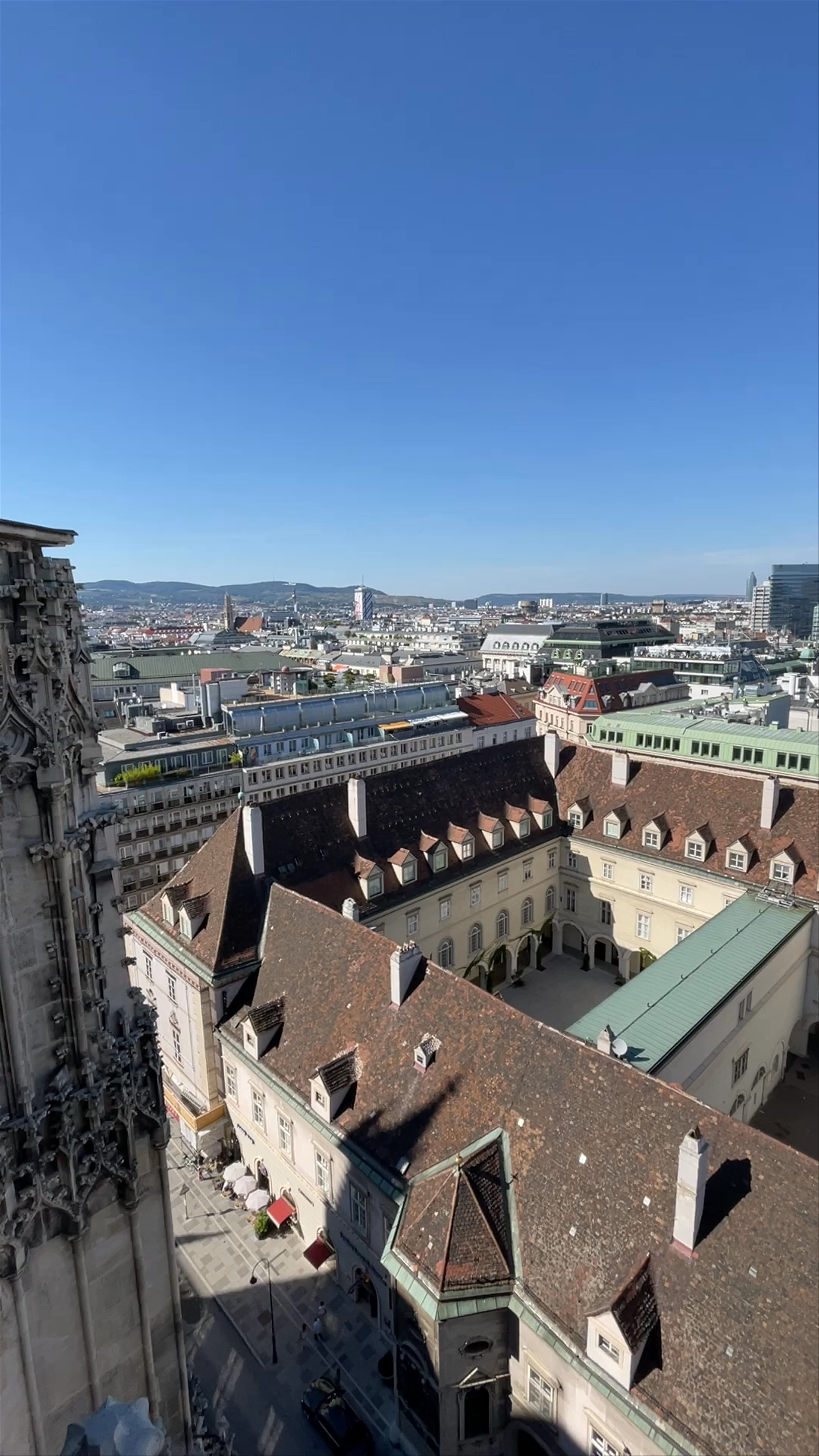 St. Stephen's Cathedral Rooftop Views Over Vienna