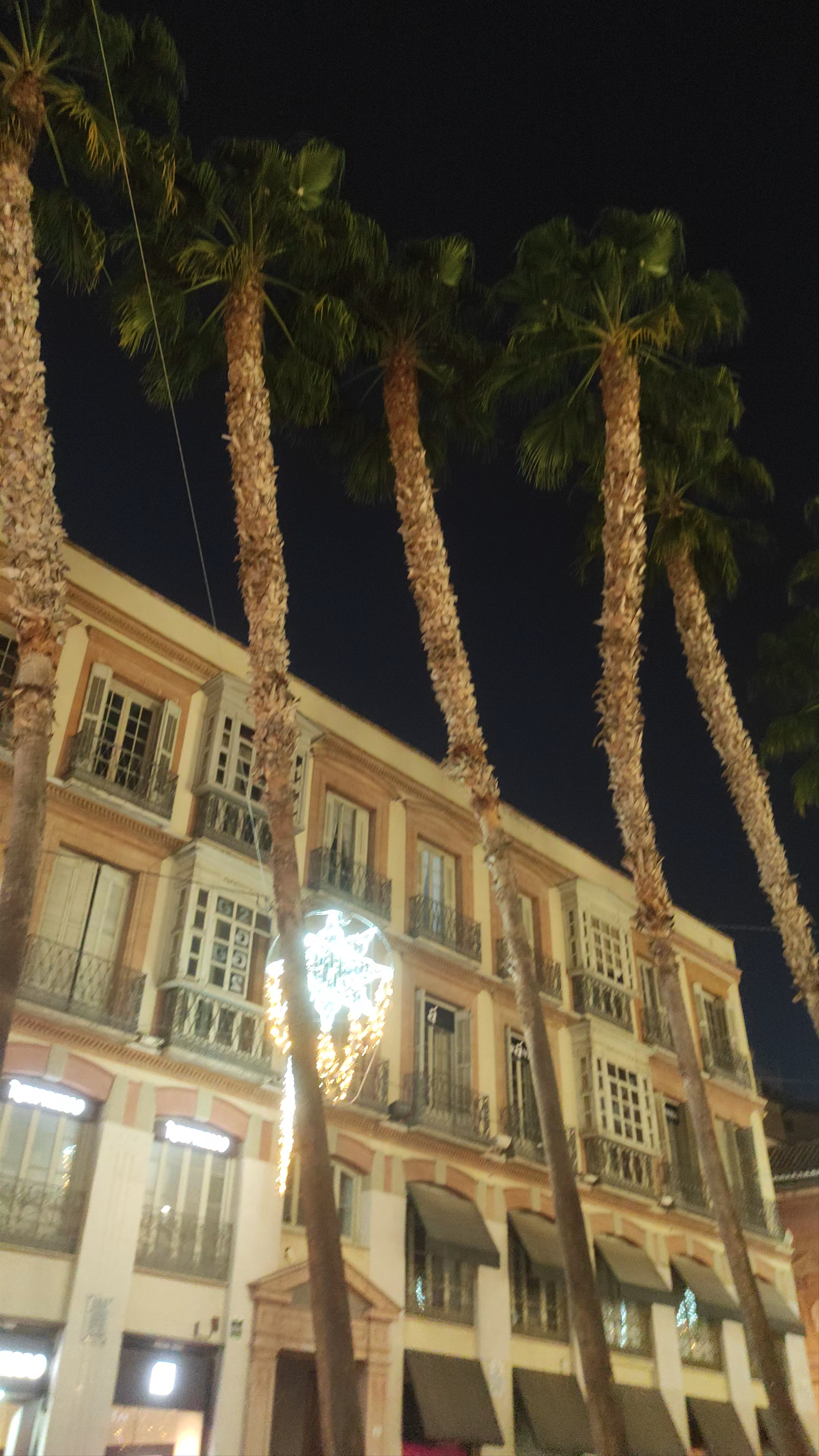 Vibrant Nightlife at Plaza de la Constitución, Málaga