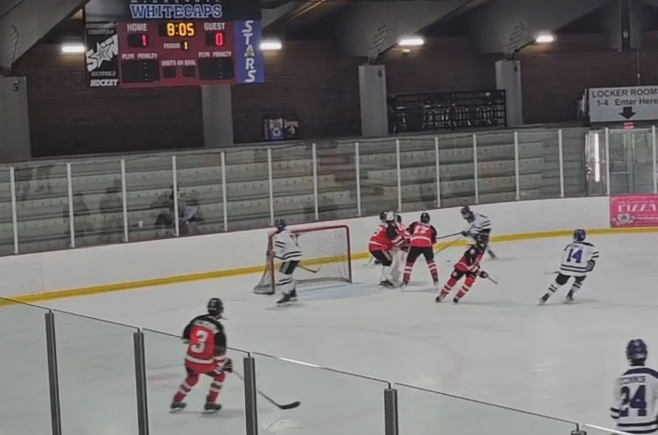 Kevin Dolan's Impressive Forecheck and Goal vs Team Wisconsin