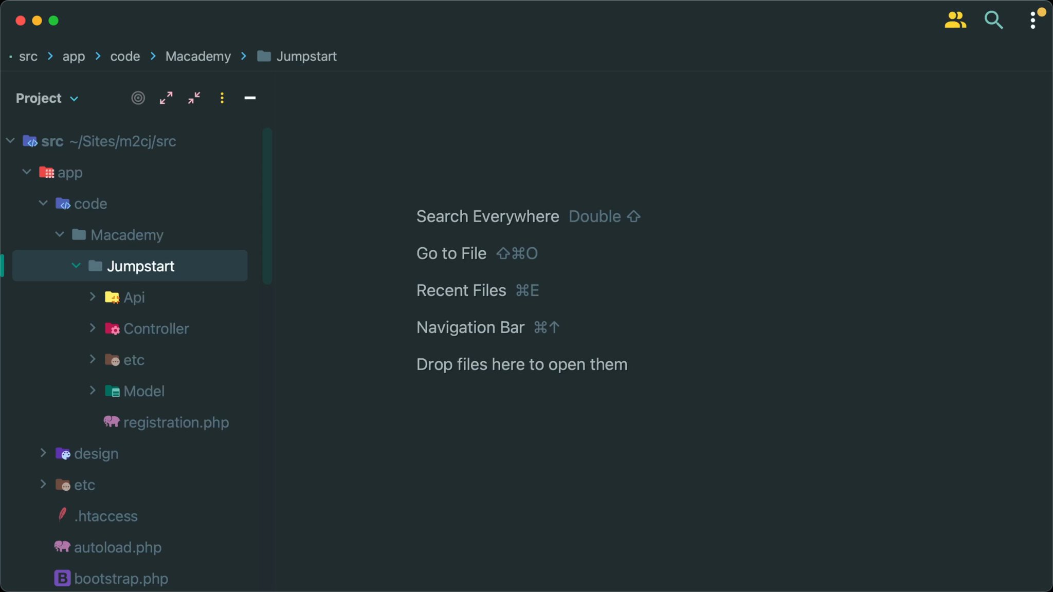 Create a template file in Magento