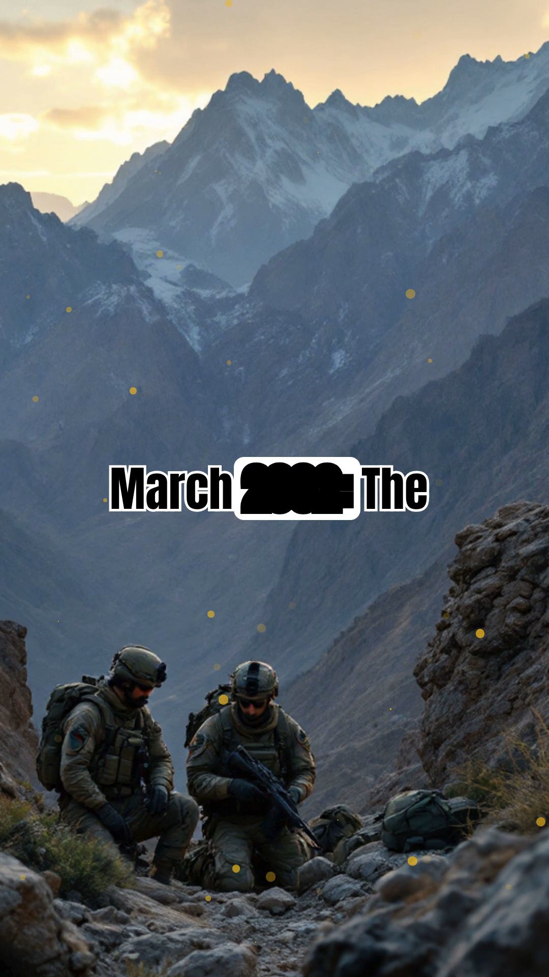 Heroes in the Heights: Operation Anaconda Pararescuemen