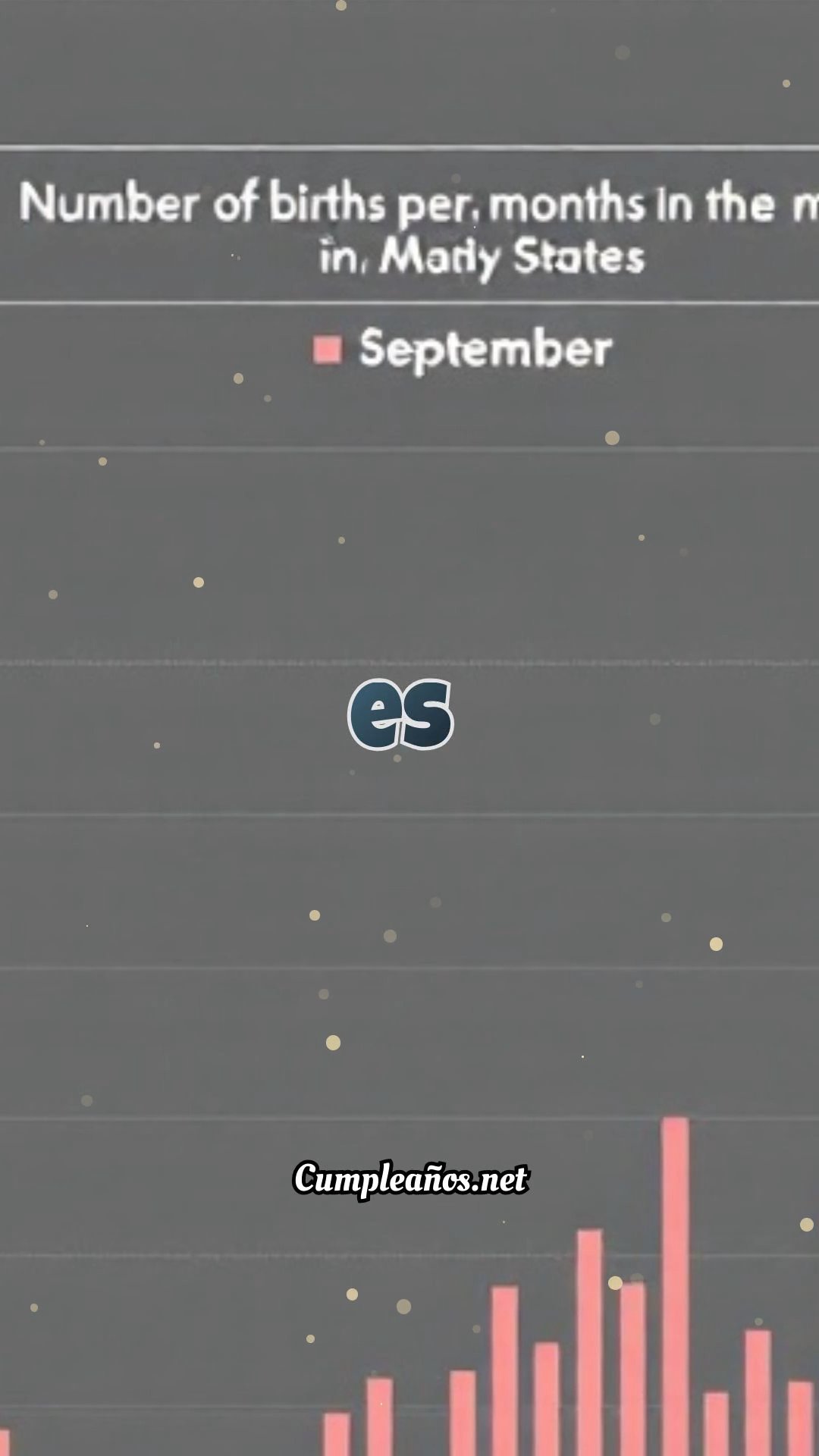 ¿Por qué septiembre es el mes con más cumpleaños en EE.UU.?