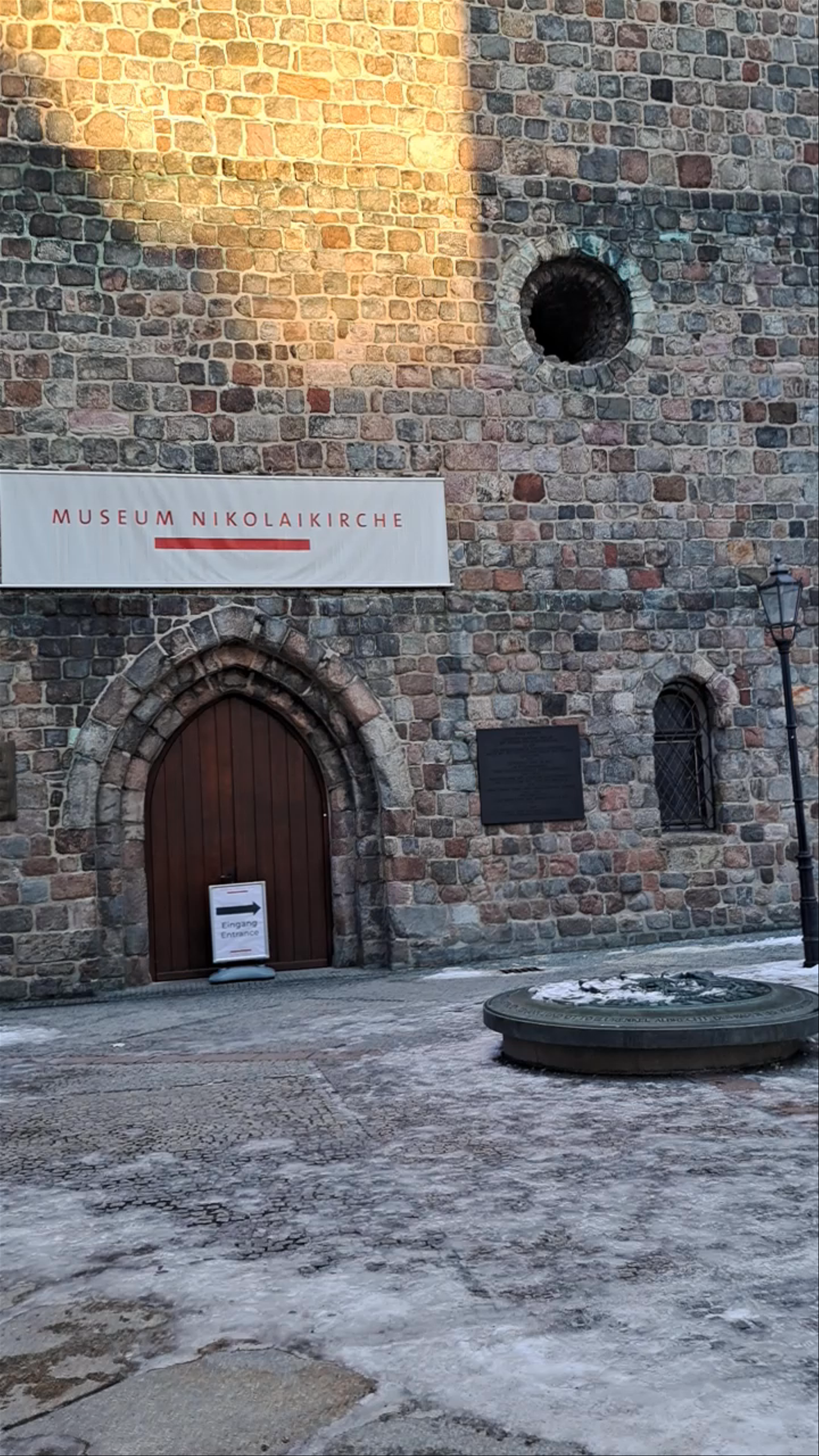 Winter Walk through Nikolaiviertel, Historic Heart of Berlin