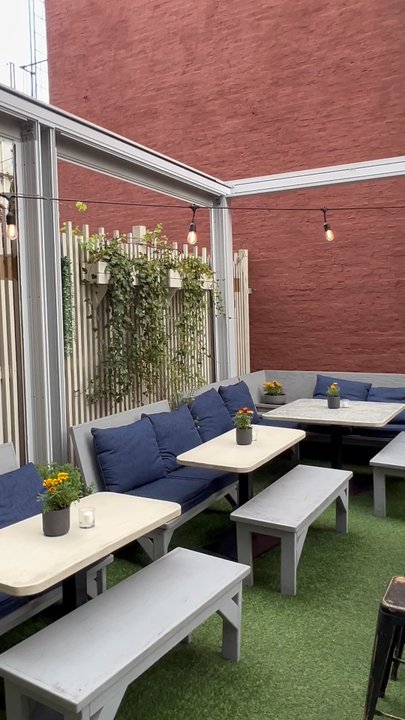 Little Rascal - Spacious and comfortable backyard - Cocktail Bars Near Me - Brooklyn, New York