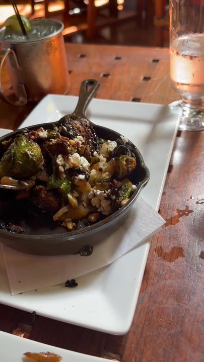 Shadowbrook - Bacon Brussel Sprouts - American Near Me - Capitola, California